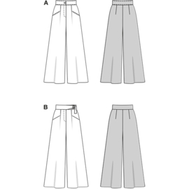 5751 Burda Patroon - Pantalon in variatie