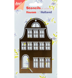 Houses of Holland | Grachtenpand nr. 2 | Cut- debos-embossing die | Joy! Crafts