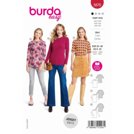 5876 Burda Naaipatroon | shirt in variatie