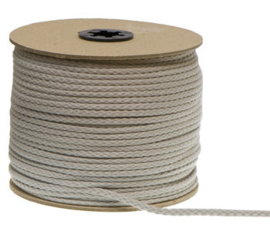 5mm Light Grey Cotton Cord