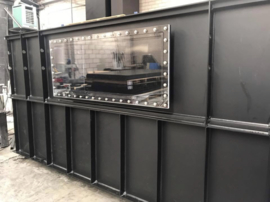 polycarbonaat raam 1400 x 570 x 25 (LXBXH) 10mm