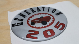 Peugeot 205 Generation trunk sticker