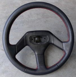 Black Leather Steering Wheel Phase 2