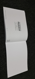 Peugeot 205 cabriolet instruction manual