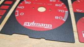 Peugeot 205 Gutmann speedo plates