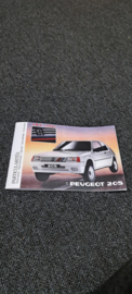 Peugeot 205 1.3 Rallye instruction manual