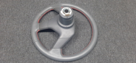 Grey Leather Steering Wheel Phase 1.5