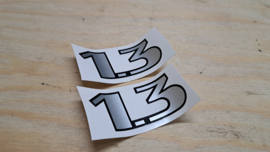 Peugeot 205 1.3 fender stickers