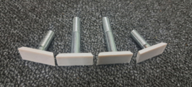 Peugeot 205 white bumper bolts set
