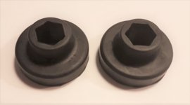 Peugeot 205 Front Bumper Slider Rubbers - Set