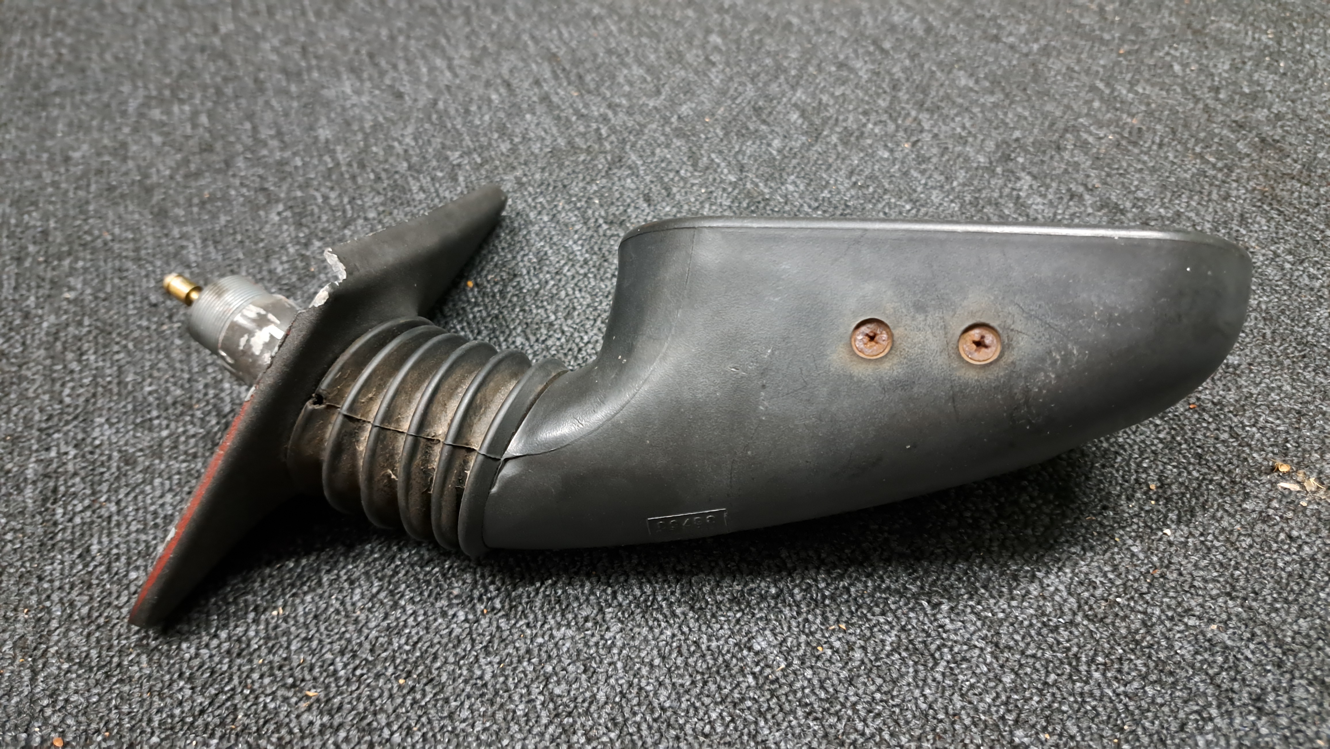 Peugeot 205/309 right side mirror blind plate