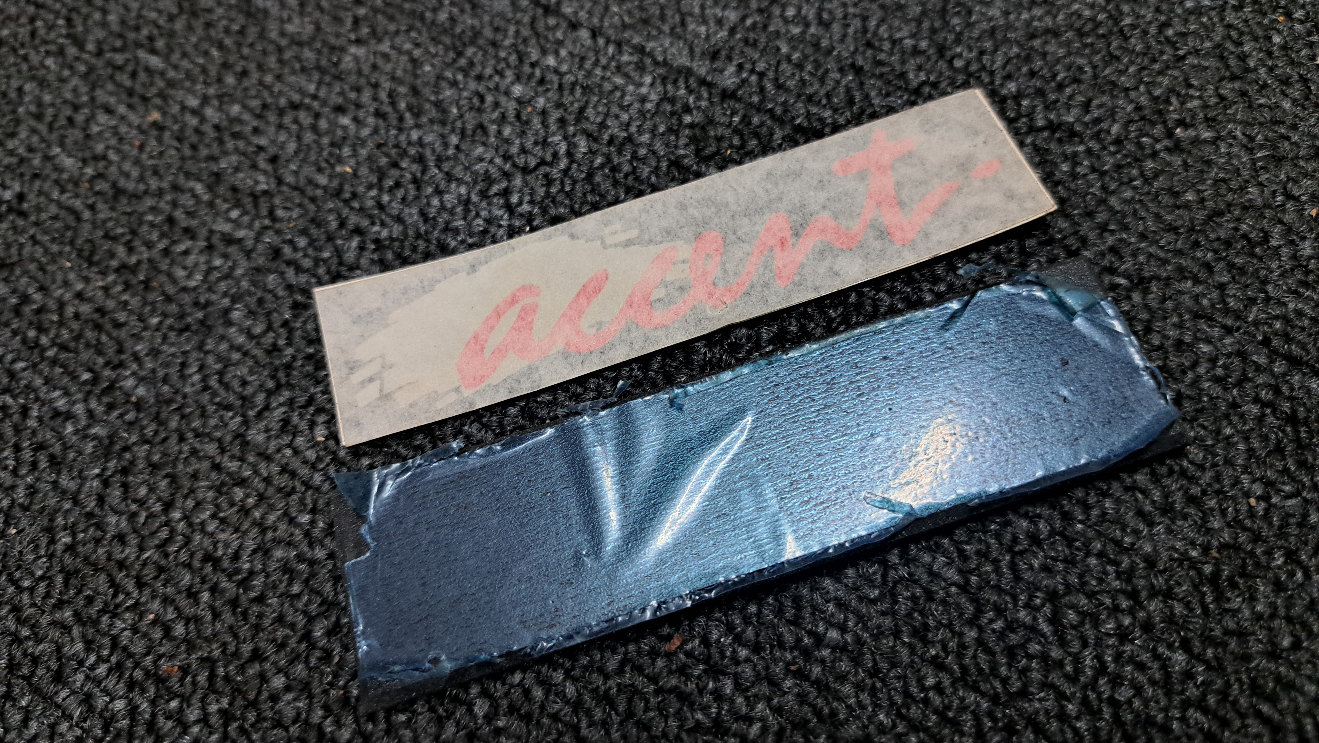 Peugeot 205 Accent PH2 rear badge