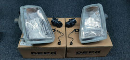 Peugeot 205 Front Indercators Lights (Clear) Left & Right