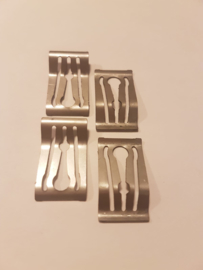 Peugeot 205 Tailbord Clips Stainless Steel