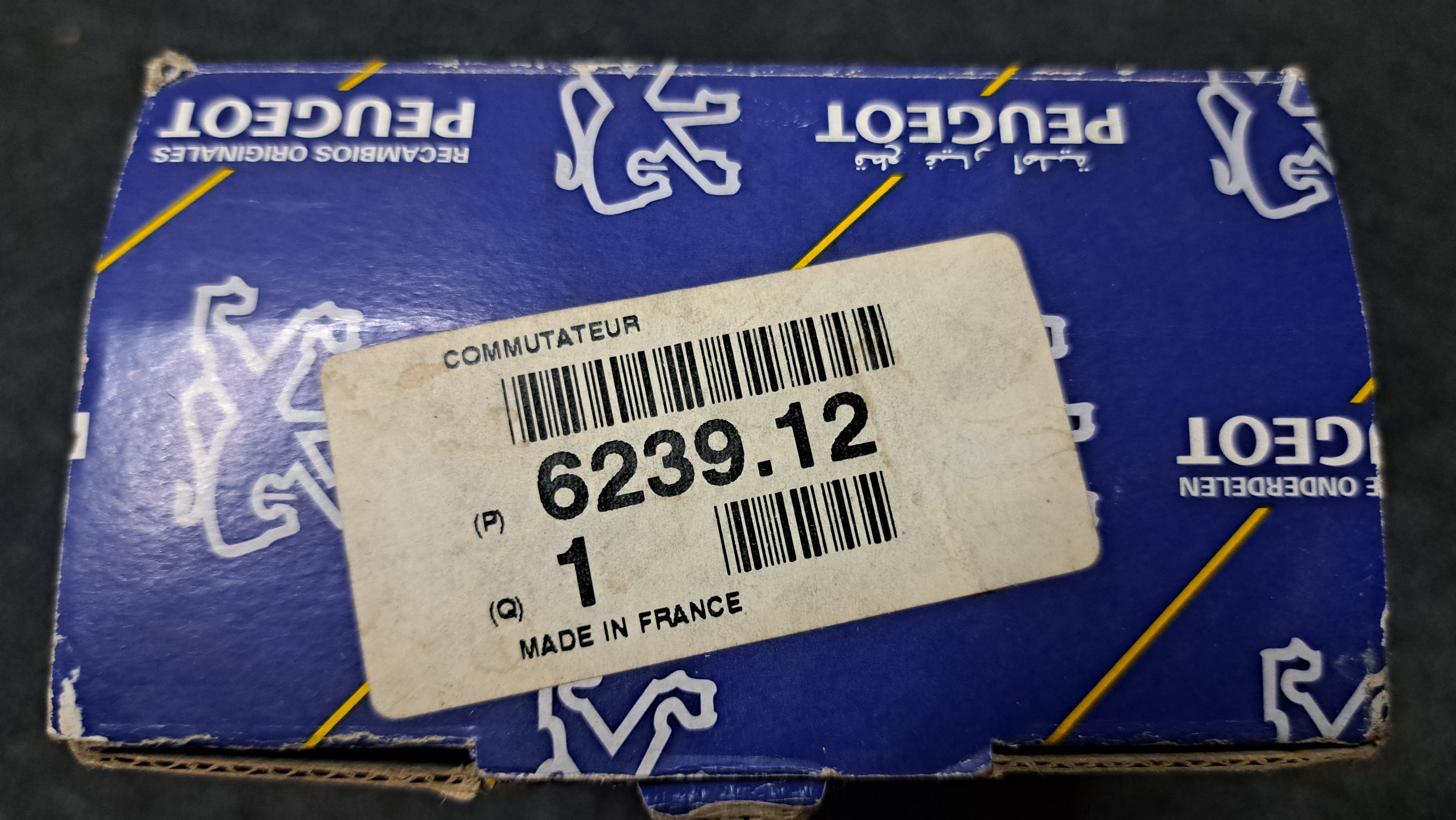 Peugeot 205/309 PH1 wiper switch