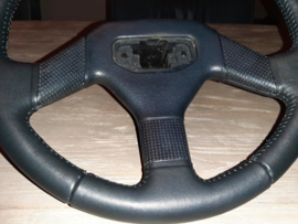 Black Leather Steering Wheel Phase 2