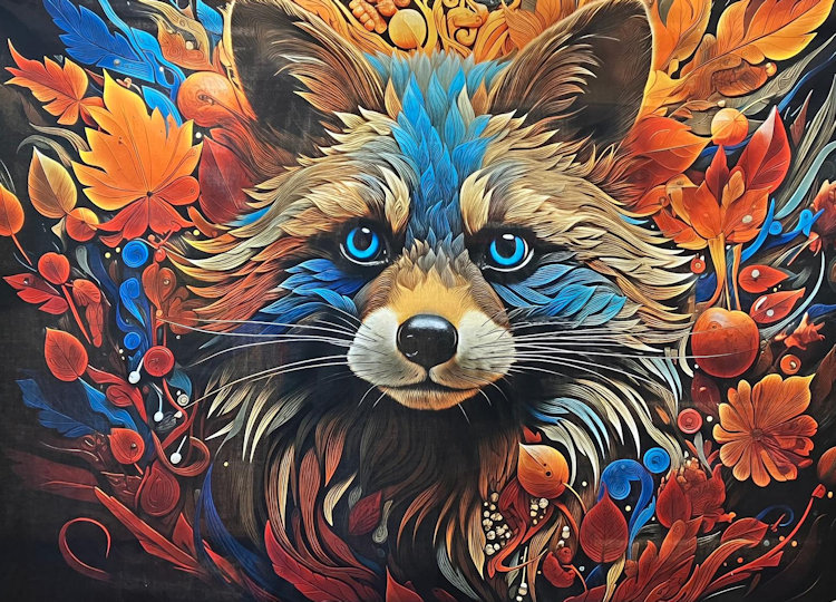 Panel_ racoon