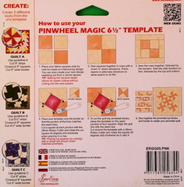 Sew Easy Template_Pinwheel Magic