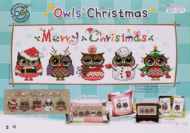 Owls Christmas