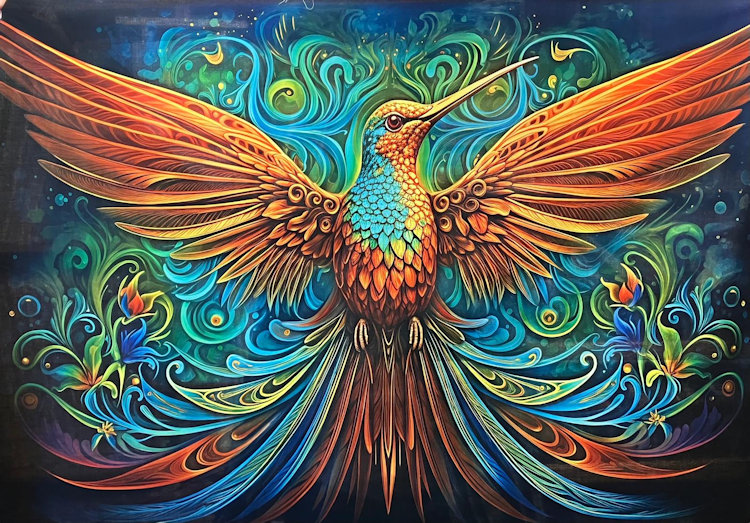 Panel_ hummingbird