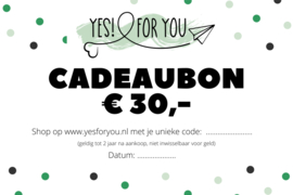 Cadeaubon €30,-