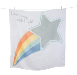 Lulujo Baby's first blanket 'I wish I may'