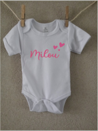 Romper met naam | Design 'Milou'