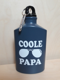 Drinkfles aluminium | Coolste papa ooit