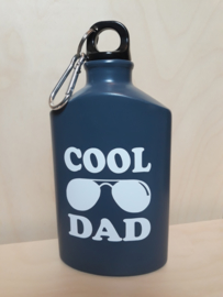 Drinkfles aluminium | Coolste papa ooit