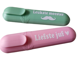 Markeerstift | bedankt juf/meester