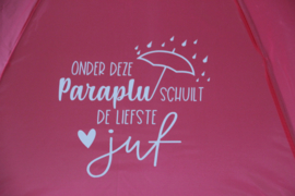 Paraplu | Onder deze paraplu schuilt ...