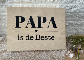 bewaarkist A4 papa is de Beste