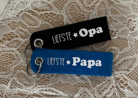 Vilten sleutelhanger | Liefste papa