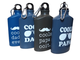 Drinkfles aluminium | Coolste papa ooit