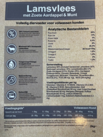 NiKaDog Adult Lam Graanvrij Met Zoete Aardappel 12 kg