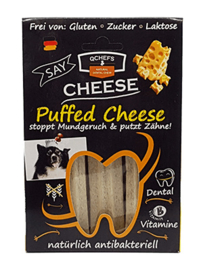 QCHEFS Dental Snack  Puffed Cheese 3 st
