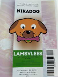 NiKaDog Adult Lam Graanvrij Met Zoete Aardappel 2 kg