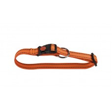 Halsband Nylon met Wienerlock Oranje Reflectie