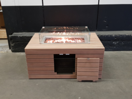Vuurtafel Deluxe rechthoek