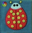 Pre-cut Wol Pakket Ladybug