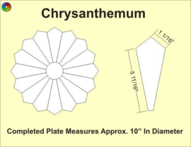 Chrysant 10" CHR12