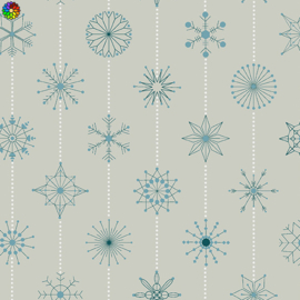 Natale Snowflakes 673-C