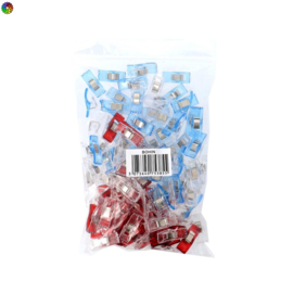 Magic Clips Large (Blue/White/Red) 75385