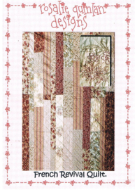 Französisches Revival-Quilt-Quiltmuster