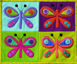 Pre-cut Wol Pakket Butterfly