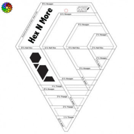 Hex N More Ruler JBQ201
