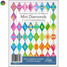 Patroon Mini Diamonds 2" x 3-1/2" LGD-116