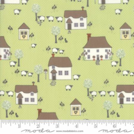 Cottontail Cottage Meadow Green 2921-15
