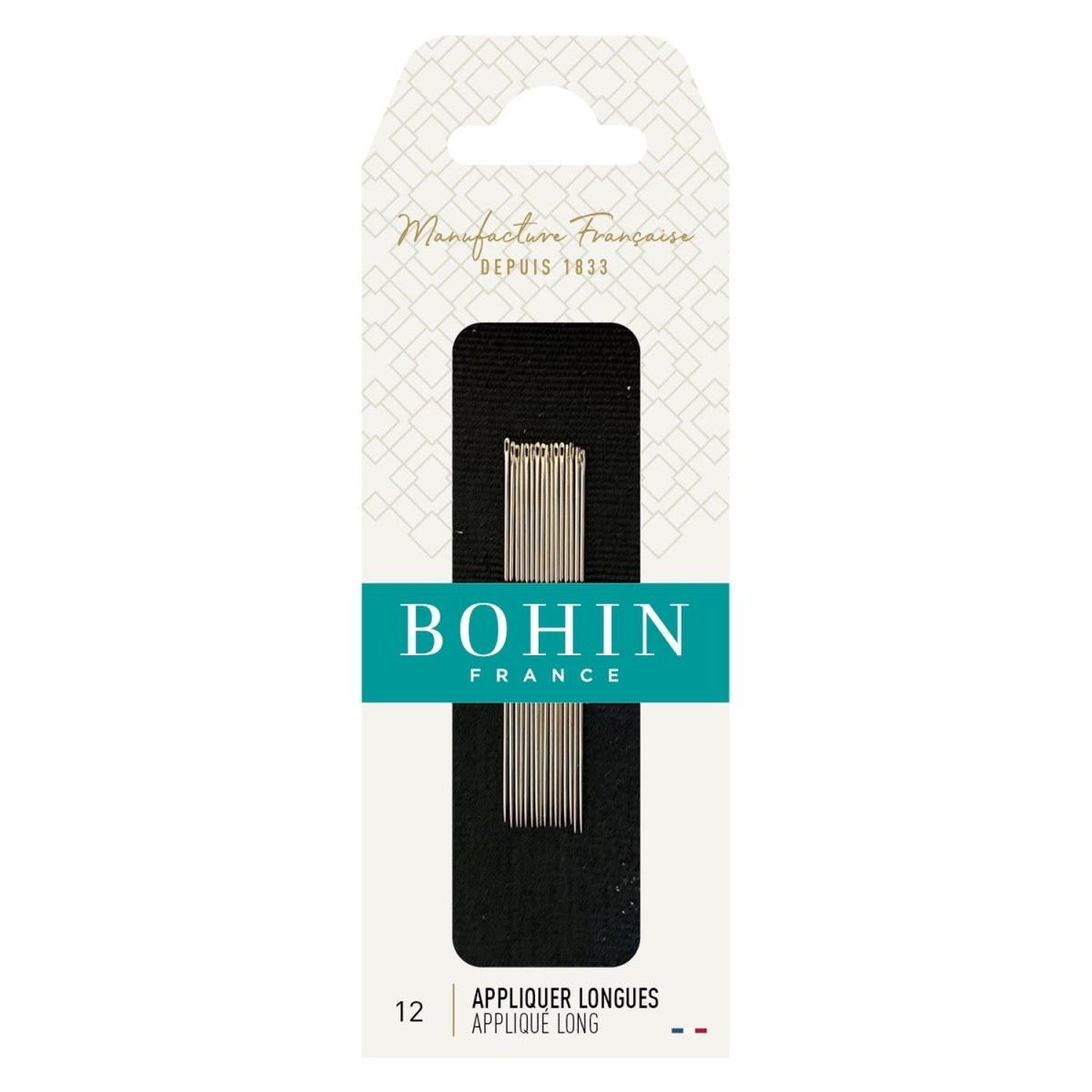 Bohin Applicatie Naalden Extra Lang nr. 12