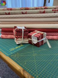 Fat Quarter Pakket Edyta Sitar Rood